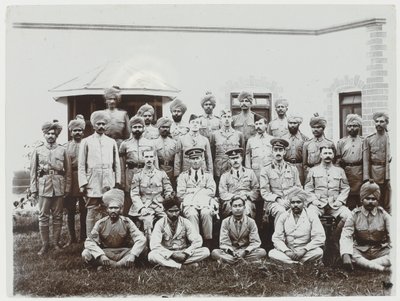 Groupe de soldats, 1914-15 - English Photographer